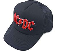 Rock Off AC/Dc - Red Logo Mesh Back (Cap) Offizielles Merchandising