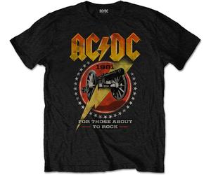 Rock Off AC/DC Unisex Tee: For Those About To Rock 81 (size XL)