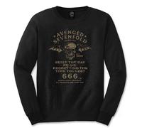 Rock Off Avenged Sevenfold Unisex Long Sleeve T-Shirt / Seize the Day (L)