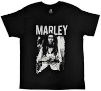 Rock Off Bob Marley Unisex T-Shirt Black & White (size S)