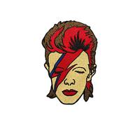 Rock Off David Bowie Aladdin Sane Offizieller gewebter Aufnäher
