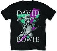 Rock Off David Bowie Unisex T-Shirt Thunder (size XXL)