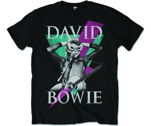 Rock Off David Bowie Unisex T-Shirt Thunder (size XXL)