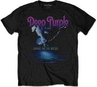 Deep Purple - T-Shirt # M Black Unisex # Smoke on the Water