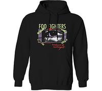 Rock Off FOO Fighters Kapuzenpullover Medicine at Midnight Nue offiziell Herren Schwarz S