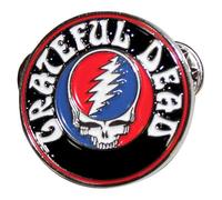 Rock Off Grateful Dead Steal Your Face Logo Pin Badge Mehrfarbig Klassisch