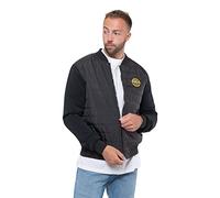 Rock Off Guns N Roses Quilted Jacke Classic Band Logo Nue offiziell Schwarz Unisex XL