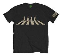 Rock Off Herren, Regular Fit, T-Shirt, The Beatles Abbey Road Silhouette, Schwarz, XL
