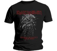 Iron Maiden - T-Shirt # M Unisex Black # World Slavery 1984 Tour