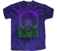 Rock Off Jimi Hendrix Unisex T-Shirt: Swirly Text (size XL)