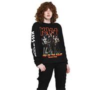 KISS T Shirt End of The Road Tour Band Logo offiziell Unisex Schwarz Long Sleeve XXL