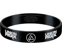 Rock Off Linkin Park Gummy Wristband Classic Logos