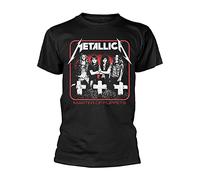 Rock Off Metallica T-Shirt "Vintage Master of Puppets" (schwarz), Schwarz , S
