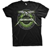 Metallica T Shirt Fuel Band Logo Nue offiziell Herren Schwarz