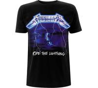 Rock Off Metallica Unisex T-Shirt The Lightning Tracks (size XL)