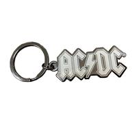 AC/DC Band Logo Mono Schlüsselring Keychain One Size