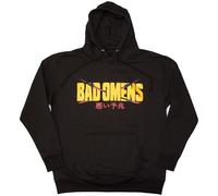 Rock Off officially licensed products Bad Omens Samurai Woman offiziell Männer Kapuzenpullover (Large)