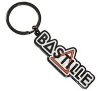 Rock Off officially licensed products Bastille Orange Triangle Band Logo Schlüsselring Keychain One Size
