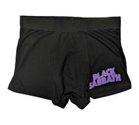 Rock Off officially licensed products Black Sabbath Wavy Band Logo Boxer Kurze Hosen L