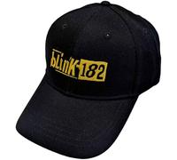 Rock Off officially licensed products Blink-182 Baseball Cap Modern Band Logo Nue offiziell Schwarz One Size