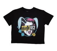 Rock Off officially licensed products Blink-182 Blind Date Logo Crop Top L