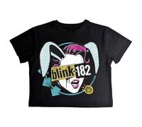 Rock Off officially licensed products Blink-182 Blind Date Logo Crop Top XXL