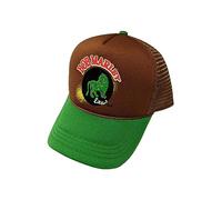 Rock Off officially licensed products Bob Marley Baseball Cap Exodus Lion Logo Nue offiziell Braun Trucker One Size