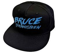 Rock Off officially licensed products Bruce Springsteen Baseball Cap The River Logo Nue offiziell Schwarz Snapback One Size