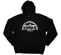 Rock Off officially licensed products Bruce Springsteen Tour '23 Leaning Car offiziell Männer Kapuzenpullover (X-Large)