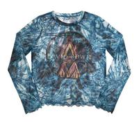 Rock Off officially licensed products David Bowie Live and Well Long Sleeve Mesh Crop Top XL