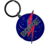 Rock Off officially licensed products David Bowie Space Logo Schlüsselring Keychain One Size