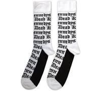 Rock Off officially licensed products Dead Kennedys Gothic Band Logo Pattern Ankle Socken One Size