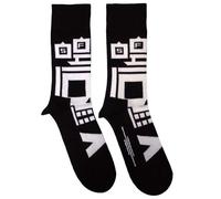 Rock Off officially licensed products Five Finger Death Punch Pixeled Skull Ankle Socken One Size