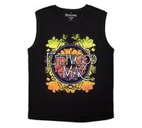Rock Off officially licensed products Fleetwood Mac Circle Floral Logo Tank Top XL