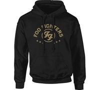 Rock Off officially licensed products FOO Fighters Arched Stars offiziell Männer Kapuzenpullover (X-Large)