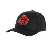 Foo Fighters Baseball Cap FF Band Logo Nue offiziell Schwarz Unisex One Size