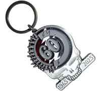 Rock Off officially licensed products Grateful Dead 60th Anniversary Skull Schlüsselring Keychain One Size