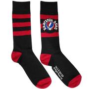 Grateful Dead Steal Your Face Logo Ankle Socken UK Size 6-11, blacks, UK Size 6-11