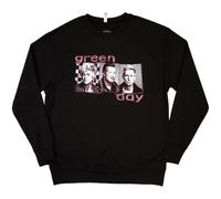 Rock Off officially licensed products Green Day 80s Summer Photo Sweatshirt L