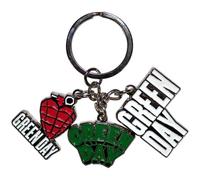 Rock Off officially licensed products Green Day Band Logo Charms Keychain One Size