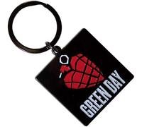 Rock Off officially licensed products Green Day Grenade Band Logo Keychain One Size