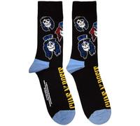 Rock Off officially licensed products Guns N' Roses Skulls Band Logo Ankle Socken One Size