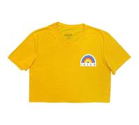 Rock Off officially licensed products Idles Rainbow Band Logo Crop Top XL