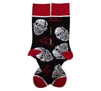 Rock Off officially licensed products Iron Maiden Eddie Skulls Ankle Socken UK Size 7-11