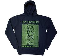 Rock Off officially licensed products Joy Division Unknown Pleasures Pullover Kapuzenpullover M