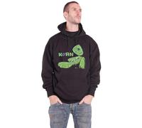 Rock Off officially licensed products Korn Kapuzenpullover Issues Tracklist Band Logo Nue offiziell Herren Schwarz M