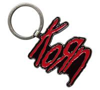 Rock Off officially licensed products Korn Rot Band Logo Schlüsselring Keychain One Size