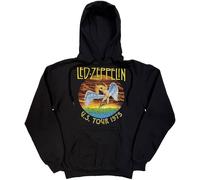 Rock Off officially licensed products Led Zeppelin USA Tour 75 Pullover Kapuzenpullover XL