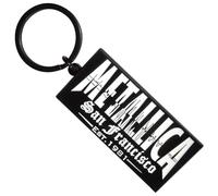 Rock Off officially licensed products Metallica Quake Band Logo Schlüsselring Keychain One Size