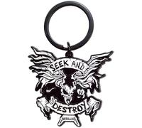 Rock Off officially licensed products Metallica Seek And Destroy Schlüsselring Keychain One Size